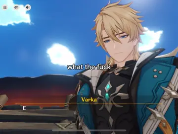 hello to you too varka #GenshinImpact #trend #fyp #varka #xyzbca varka burping in a quest im crine what is he doing ishowspeed reaction