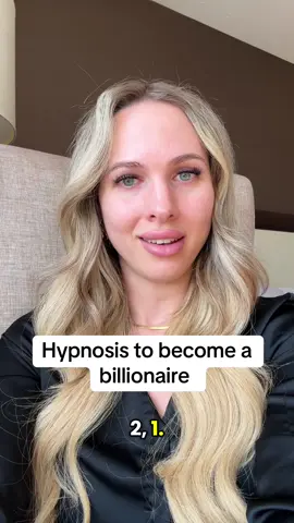 Hypnosis to become a billionaire. #billionaire #millionaire #hypnosis #hypnotist #fyp 