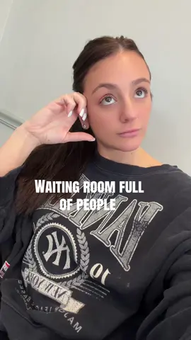 Blood pressure instantly on the rise. There’s nothing like walking into a doctors appointment and there’s a waiting room full of people, now knowing I won’t be seen any time soon. #waiting #waitingroom #doctorsoffice #relatablemom 