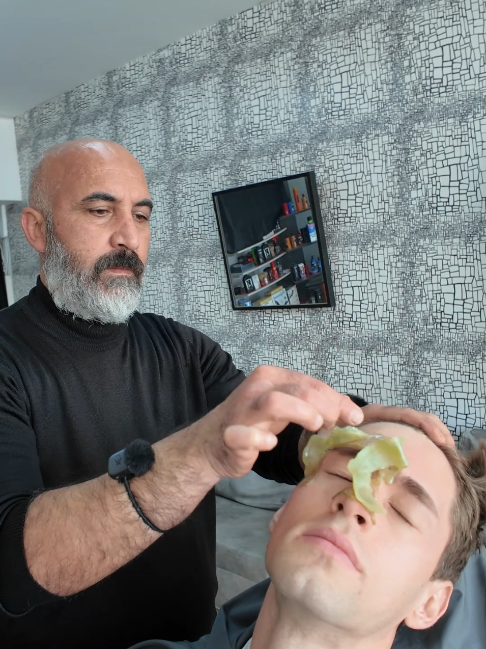 Aggressive Turkish Barber Massage ASMR #relaxing #barbershop #shave 