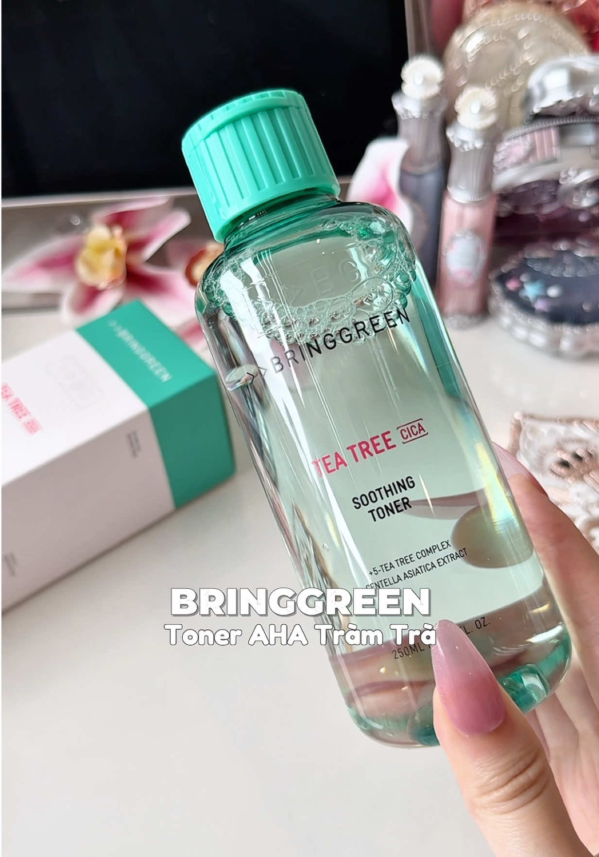 Toner Tràm Trà dịu da ⤵️ nhiệt cực dễ chịu nè #bringgreenvn #bringgreen #vzone#tonerbringgreen 