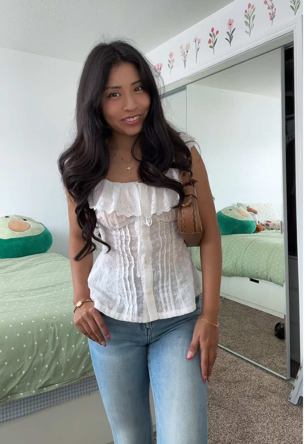 even small dainty jewelry makes a big difference for me ˙ᵕ˙ jewelry is from @Vanimy  Use code : VAhailey for $$ off #jewelry #OOTD #outfitcheck #fyp #accessories 
