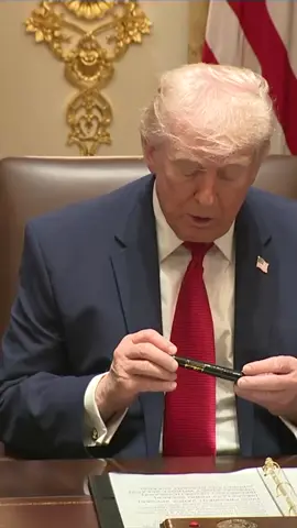 President Trump said Thursday he replaced the White House's 