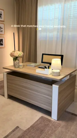 Finally found a desk that actually fits my space 🤍 Minimal, sleek, and perfect for my home vibe.  @Vernal  Use code TKNC6 if you’re thinking about upgrading your setup. Link in bio! #officesetup #officedecor #homeoffice #homedecor #homeofficeideas 