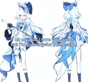 I love her final design but god forbid a girl likes another design  #GenshinImpact #furina #fyp #edit #genshinimpactedit 