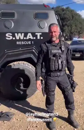 In the middle of the action 🎬💥 I’m right there with my team, breaking it down step by step, this is how we bring the scene to life. #jayharrington #swat #fyp #usa #viral 