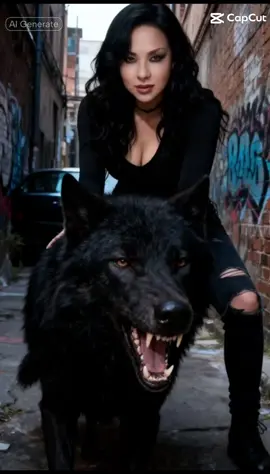 #CapCut #ai #blackwolf #billyidol #gen❌ 
