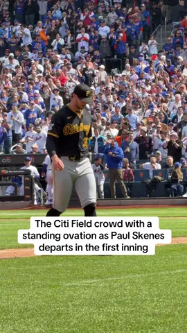 Paul Skenes failed to make it out of the first inning in his 2026 debut. #baseball #paulskenes #newyork #pirates