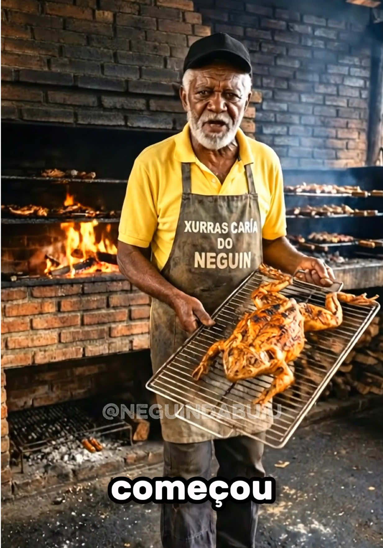O DIA QUE A CHURRASCARIA DO NEGUIN VIROU UM CAOS TOTAL 😂🔥 Mais uma história absurda direto da Xurras Caría do Neguin 😂🔥 O que era pra ser só uma propaganda virou um caos completo… cliente fazendo pedido estranho, o avô perdendo a paciência no telefone e o Neguin só rindo de tudo 😳 No meio disso tudo, ainda tentaram transformar o véi em entregador e ator ao mesmo tempo… só que ele não aguentou e largou foi tudo kkkkk E agora… será que essa churrascaria ainda funciona ou já acabou de vez? 👀🔥 #neguindabuiu #humor #comedia #viral #engraçado