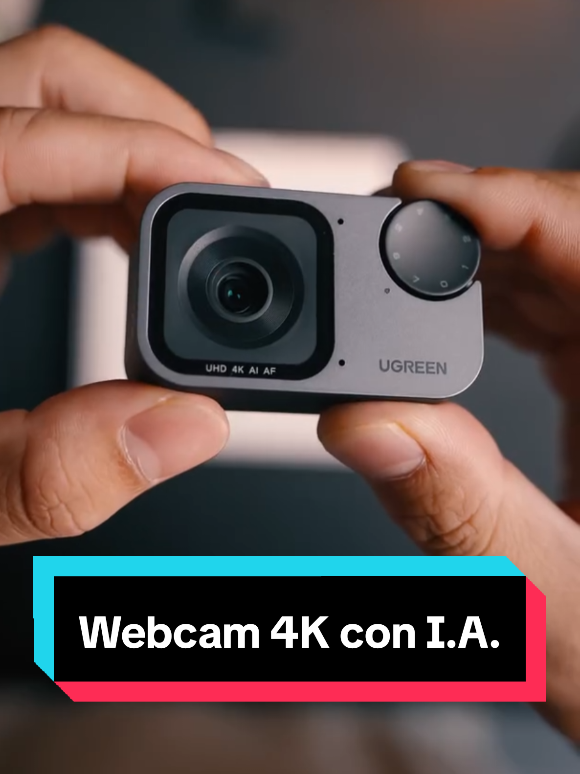 La nueva #webcam #4K de la marca #ugreen ofrece #filtros configurables al instante tan solo por girar su control frontal --------------------------- Compra tu licencia económica de Windows 11 Pro ó de Windows 10 LTSC además de Microsoft Office en @GVGMall , te dejamos los links en nuestra biografía/perfil ----------------------------------- Con material de ugreenmx_ en IG #camaraweb 