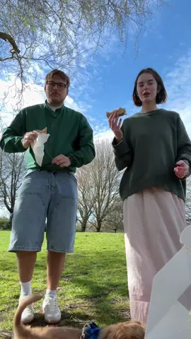 girl + boy + puppy picnic 