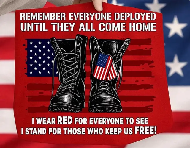 It’s almost Friday… RED SHIRT FRIDAY!! 