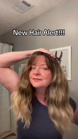 Hair toppers are great solution for anyone dealing with thinning hair or hair loss. But they’re also fabulous for anyone trying to just change up your hairstyle or hair color without the cost and commitment of a salon over that whisking damaging your bio hair. Get the hair topper! #hairtopper #thinninghairsolution #hairhack #glp1community #menopause 