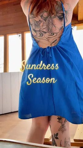The sundress that turns heads twice ✨ light, effortless, and a little bold. #SundressSeason #BacklessDress #SummerOutfit #EffortlessStyle #VacationOutfits      