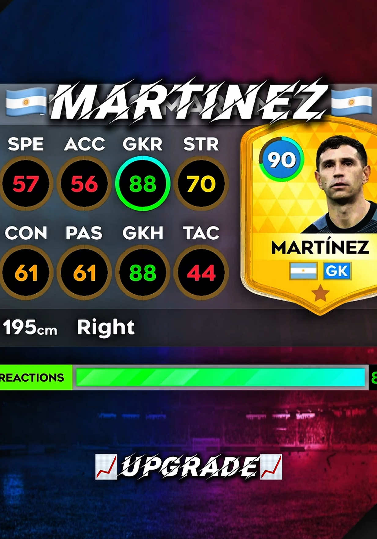 Had to get the only GK to ever celebrate a golden glove like that😂🐐 #ff45 #dls26 #emimartinez #martinez #upgrade 