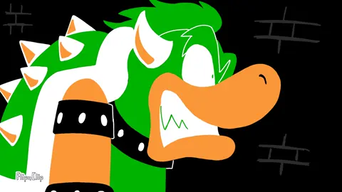La caída de Edgar bowser  #mario #lacaidadeedgar #memes #funny #flipaclip 