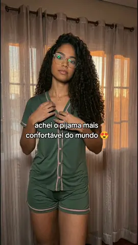 o pijama mais confortável do mundo 💚🌍 #achadinhos #pijamafeminino #pijama 