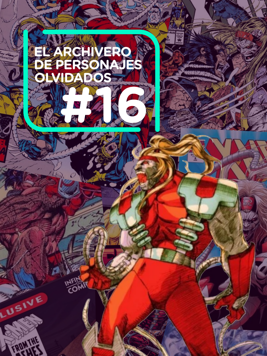 cómo anda la bandurria toliana espero que bien  hoy el archivero de personajes olvidados viene con una colaboración enorme gracias a estudio invent @estudio invent que aporto su voz y edición pudimos traerle este archivero. para ustedes que personajes faltaría analizar para el próximo archivero  #series #archiverotoliano  #dc  #marvel #sorteo 