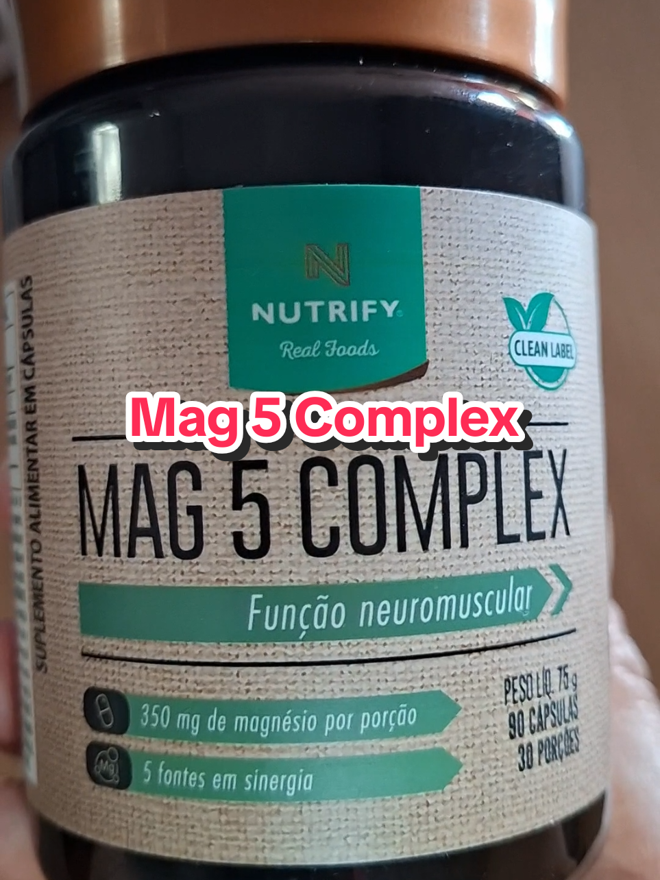 Mag 5 Complex 5 magnésio que seu corpo precisa em um só #magnésio #5magnesio #tiktokshop  #VozDosCriadores 