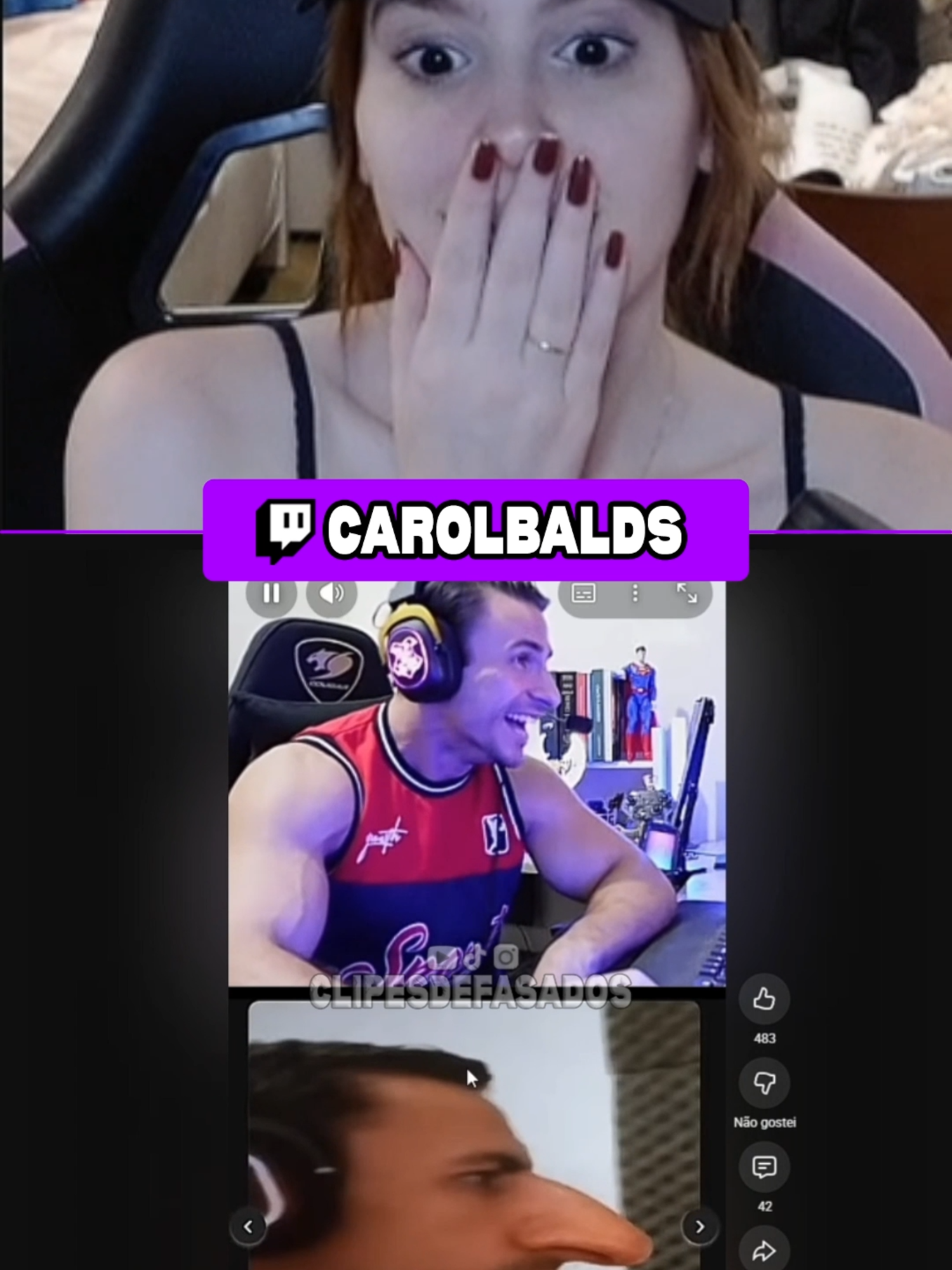 SUPER SIONISTÃO #clipes #cortes #react #superxandao