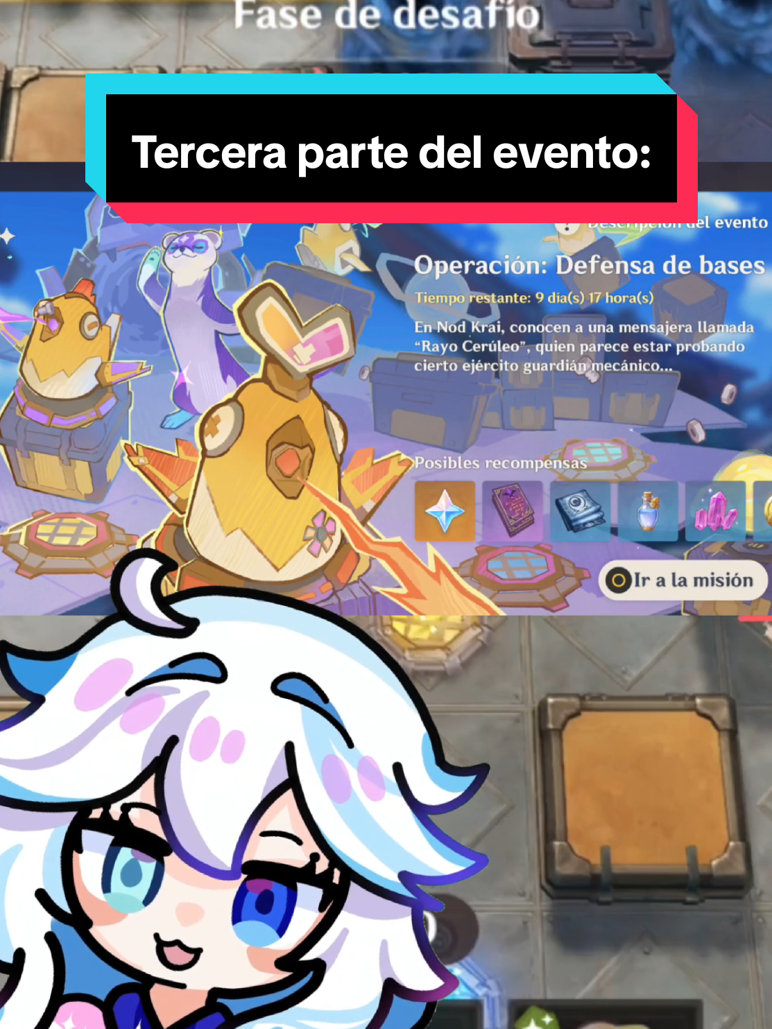 🔥Tercera parte de la Guía del evento= Operación:Defensa de bases🔥😈 Disculpen la demora, pensaba subir todo cuando estuviera el evento por completo disponible, pero aquí les traigo lo que tanto me pidieron❤️ Los quiero mucho ⟩o⟨✨ #yukapan #hoyocreators #GenshinImpact 
