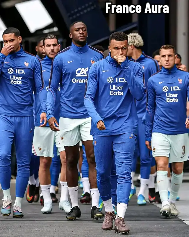France Aura on and off the field is always unmatched among the other national teams in the world, mbappe leading aura. #fyp  #trending  #views  #trending  #football 