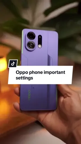 Oppo phone important settings #oppo #opposelfie #settings 