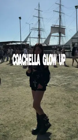 new hair for my coachella glow up (part one) 🤓  #GlowUp #hairstyle #coachella #peekaboohair #transformation 