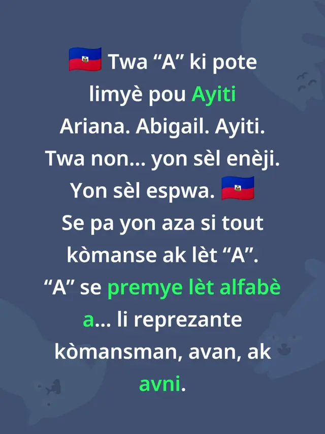 #Haiti #unenation #unavenirderêve