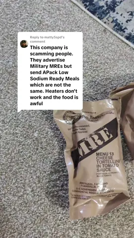 Replying to @matty5spd #tiktokshopcreatorpicks #Hiking #campinglife #rations 