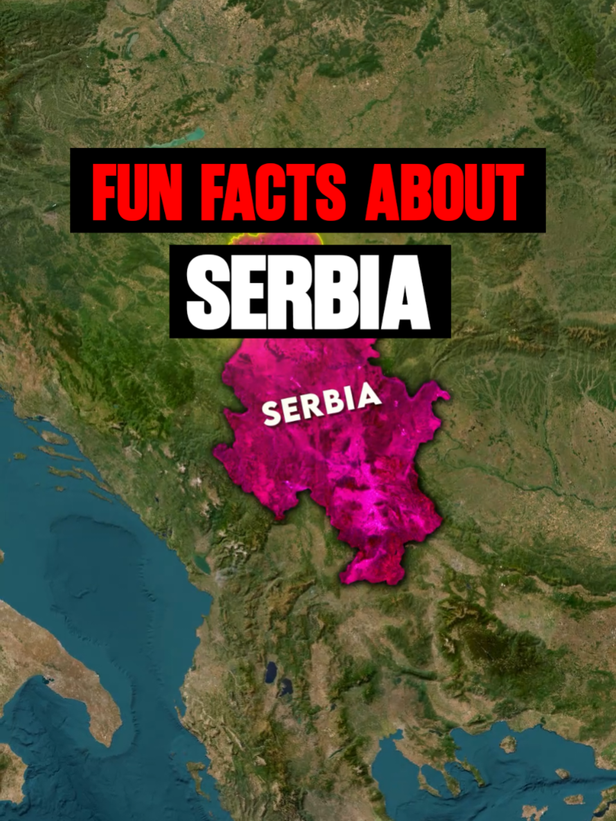 Fun Facts About Serbia #serbia #serbiafacts #europe #geography #funfacts 