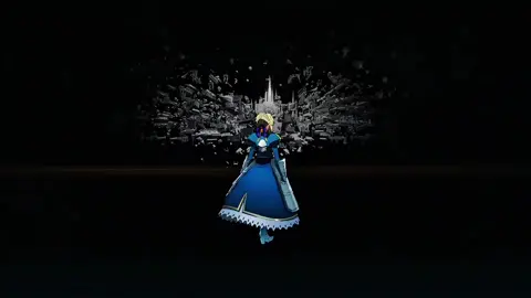 the sound was muted wtf had to edit it in tiktok 👁️👁️#xyzbca #fategrandordermemorial #saber  #fyp #viral 