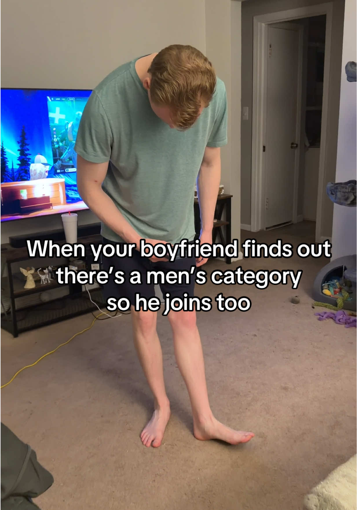 He’s in on the fun now too 🤭