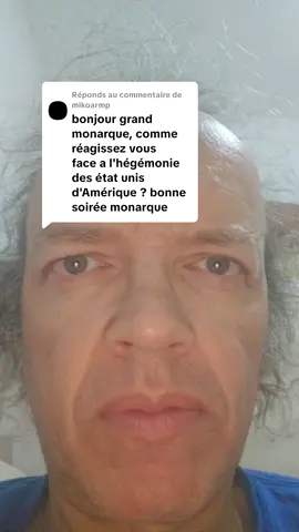 Réponse à @mikoarmp  #sylvainpierredurif #legrandmonarque #usa 