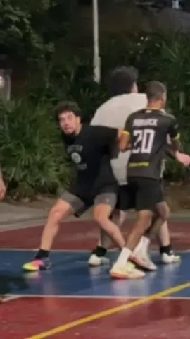 Heavy box out 💀#basketball #streetball #funny #fyp 