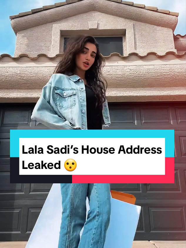 Lala Sadi’s Address Leaked… Fans Showed up 🤐🤯 #lalasadii #leaked #tiktokdrama #fypシ 
