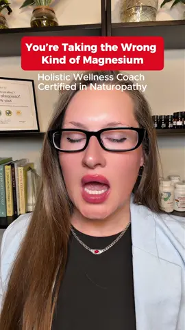 There are two heavily studied forms of magnesium that are known for being gentle on the stomach #magnesium #magnesiumdeficiency #highcortisol #cortisol #resultsmayvary 