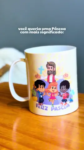 Mais do que chocolate, uma Páscoa com propósito. 💜 Essa caneca vira um presente completo: é só colocar chocolates dentro, embalar com celofane e criar um kit simples, lindo e cheio de significado. ✨ Um detalhe que ensina e faz a Páscoa ter o significado para as crianças. Garanta a sua na loja oficial www.loja.3palavrinhas.com.br #3Palavrinhas #3PalavrinhasLojaOficial #3PalavrinhasAMarcaDaFamilia #PáscoacomSignificado