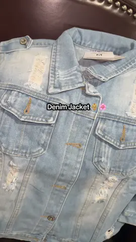 Talakeno Women's Autumn 3/4 Sleeve Retro Short Denim Jackets Light Blue Jean Coats Ripped Collared Fitted Casual Outerwear #jacket #denimjacket #paratiiiiiiiiiiiiiiiiiiiiiiiiiiiiiiii #tiktokshopspringglowup #tiktokshopspringglowupsale 