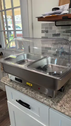 【GARVEE】9QT Electric Chafing Dish #springbreak #tiktokshopspringglowup #greenish #refreshedlook 