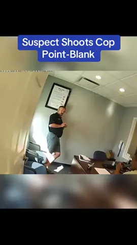 Suspect Shoots Cop Point-Blank.   