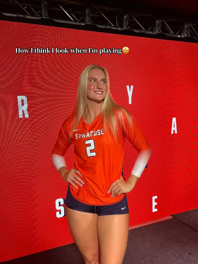 #volleyball #syracuse #relatable #studentathlete #funny 