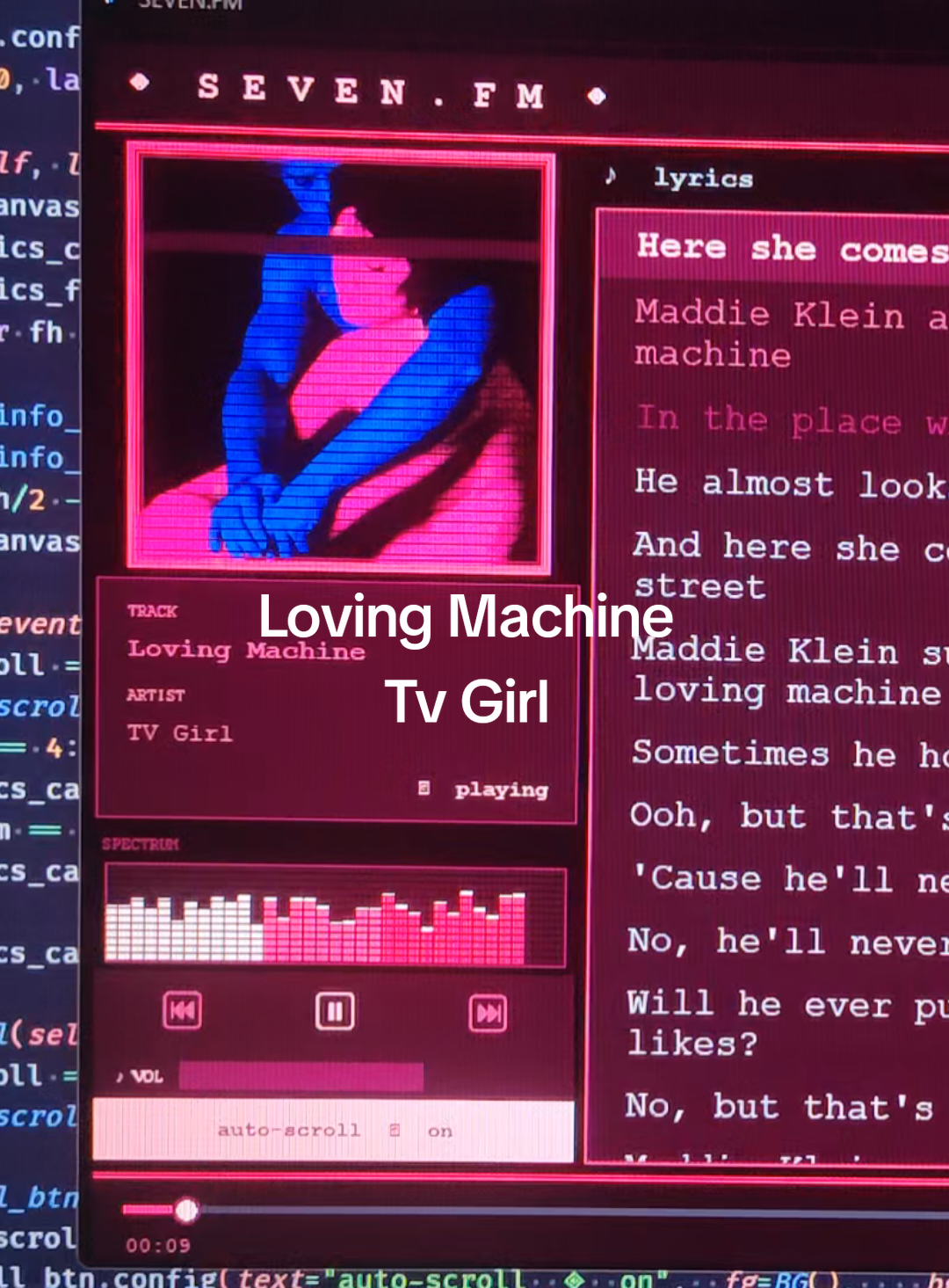 #tvgirl #fyp #lovingmachine #whoreallycares 