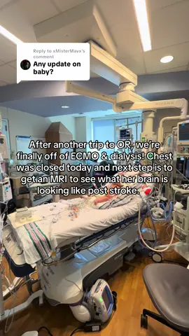 Replying to @xMisterMavx Our girl is fighting harder than ever! It’s been an insane 10 days. Thankful for some good news finally! 🙌🏼❤️‍🩹 keep praying - we have a long recovery ahead 