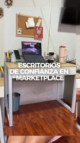 Amigos les comparto un proveedor de confianza que encontré en marketplace por si están en búsqueda de escritorios ☺️🤝🏻 Estuve averiguando con muchos proveedores 🔍 y la mejor opción fue CASAenz, se ubican en Lima Norte; el gasto de la movilidad me salió S/ 20 soles y el escritorio en S/ 290. También hacen diversos trabajos. Medidas: 1 metro x 50 x 75.  Ahora solo queda decorar mi escritorio 😅 #escritorios #melamina #escritoriosmelamina #escritoriosmodernos #paratii 