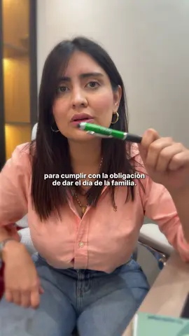 Cumple con dar el día de la familia.🧑‍🧑‍🧒‍🧒 #derecholaboral 
