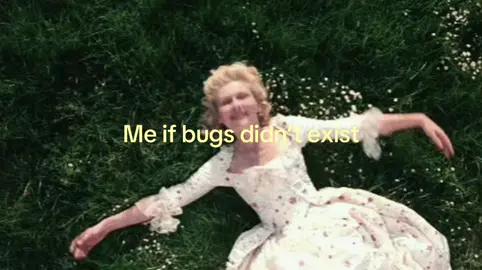 I HATE bugs.  #viral #fyp #relatable #bugs #grass @💫 @🌑 