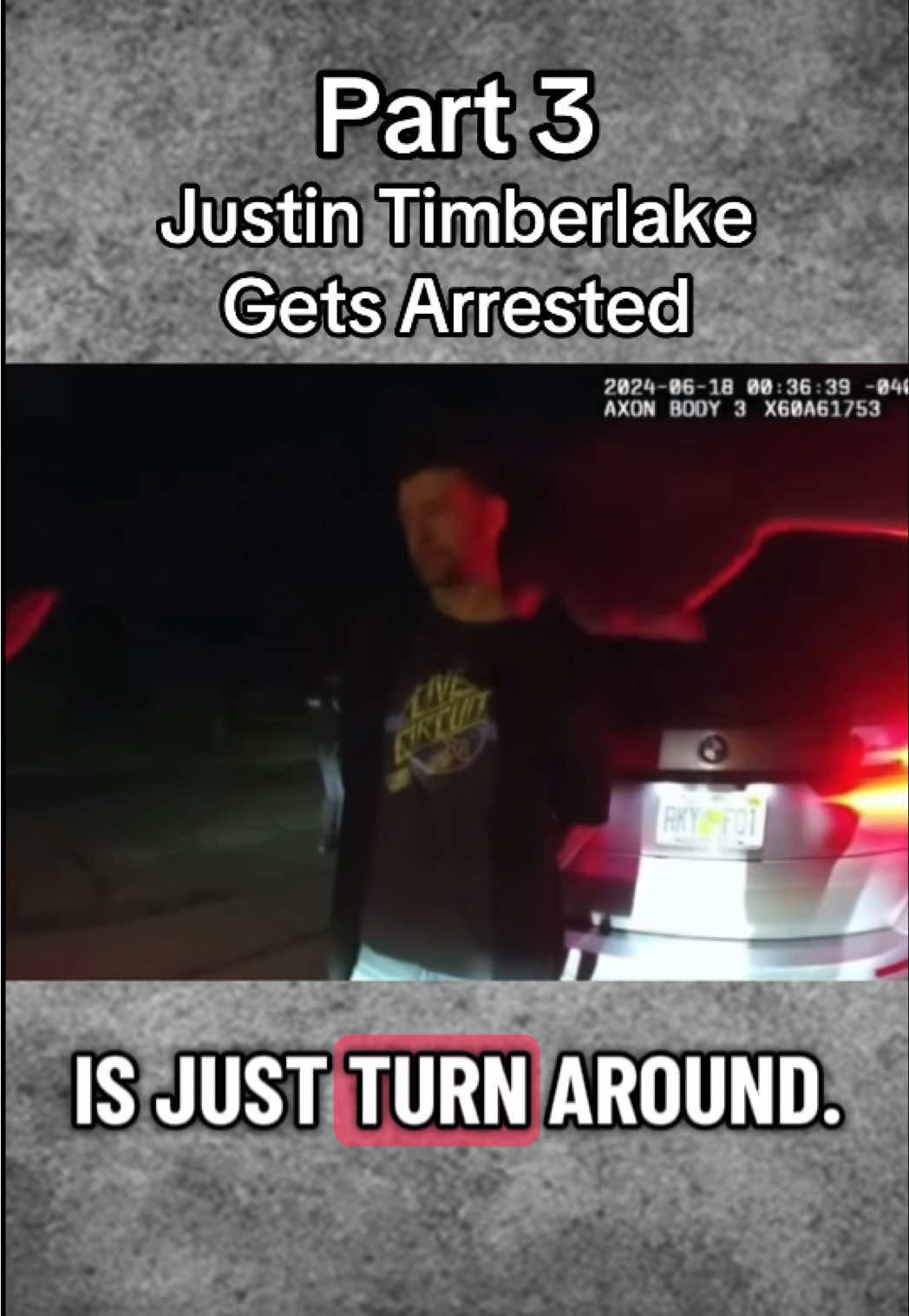 Celebrity Justin Timberlake Gets Arrested Bodycam Footage 🚔 Part 3 For Educational And Awareness Purposes Only #bodycam #cops #police #arrested #justintimberlake 