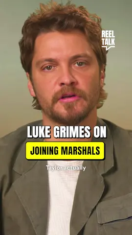 Taylor Sheridan gave him the role — then stepped back and let him fly. Luke Grimes on what it meant to earn the creator's trust on Marshals. #interview #hollywood #behindthescenes #lukegrimes #marshals