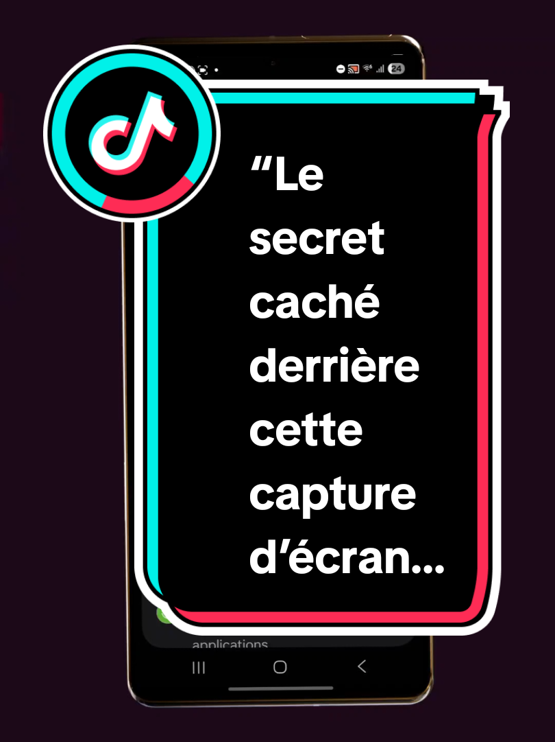 “Le secret caché derrière cette capture d’écran…”#pourtoi 